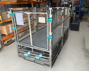 foldable transport or storage crates